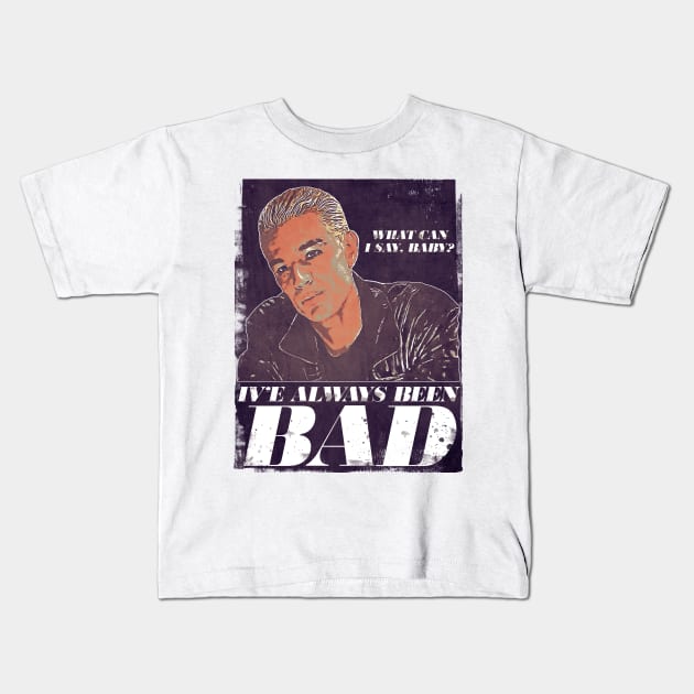 I've always been bad. Kids T-Shirt by creativespero